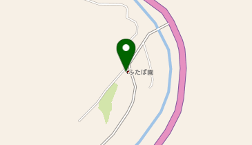 西米良村立ふたば園の地図画像