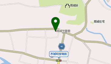 高城児童館の地図画像