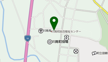 川南町総合福祉センターの地図画像