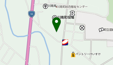 川南町保健センターの地図画像
