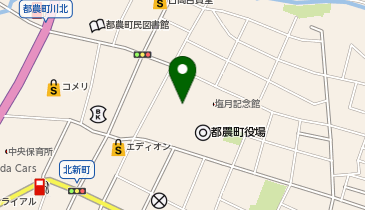 都農町中央公民館の地図画像