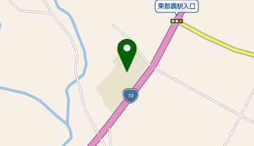 都農東小学校体育館の地図画像