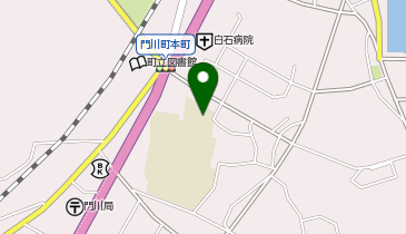 門川小学校(屋上)の地図画像