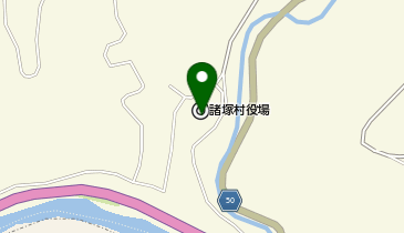 諸塚村役場の地図画像