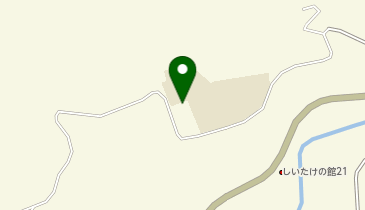 諸塚村民体育館の地図画像