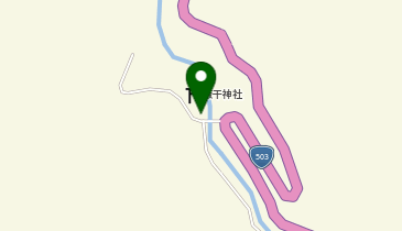 飯干公民館の地図画像