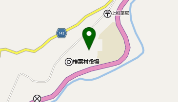 椎葉村開発センターの地図画像