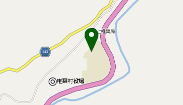 椎葉小学校の地図画像