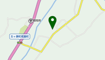 鞍岡地区複合型交流施設の地図画像