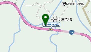 五ヶ瀬町役場の地図画像