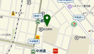 中洲小学校の地図画像