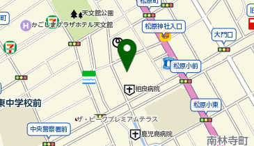 松原福祉館の地図画像