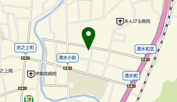 上町福祉館の地図画像