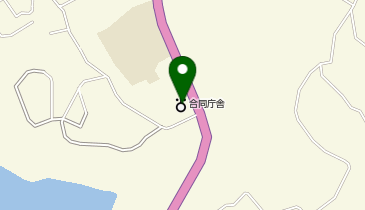 東桜島支所の地図画像