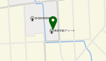 串良平和アリーナの地図画像