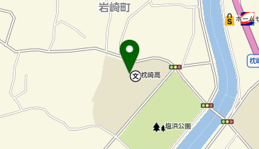 枕崎高等学校の地図画像