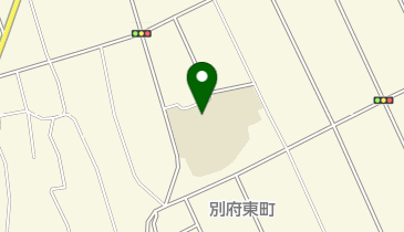 別府中学校の地図画像