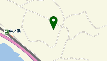 牛之浜区集落センターの地図画像