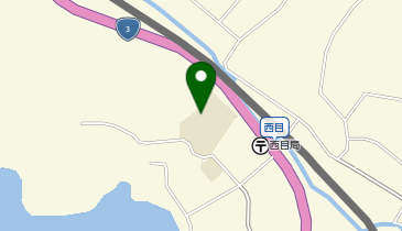 西目小学校の地図画像