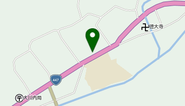 大川内農業者トレーニングセンターの地図画像