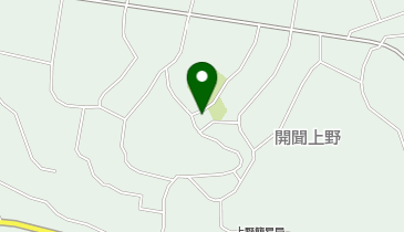 上野地区営農研修館の地図画像