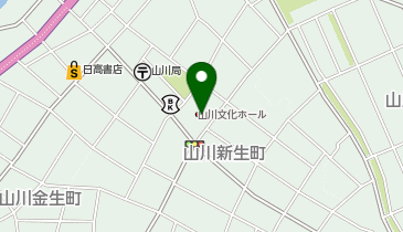 山川文化ホールの地図画像