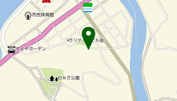 かもめ児童館の地図画像