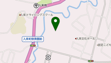 入来総合運動場体育館の地図画像