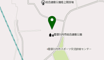 サンアリーナせんだいの地図画像