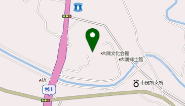 岩川地区農業構造改善センターの地図画像