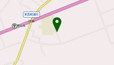 柳迫地区公民館の地図画像