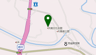 大隅文化会館の地図画像