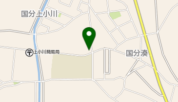 上小川公民館の地図画像