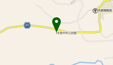 木原公民館の地図画像