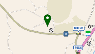 牧園農村活性化センターの地図画像