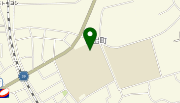 串木野小学校体育館の地図画像