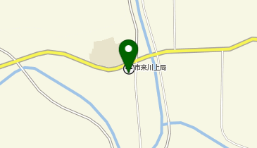市来川上郵便局の地図画像