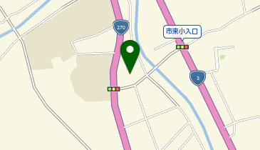 市来体育館の地図画像