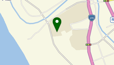 市来中学校体育館の地図画像