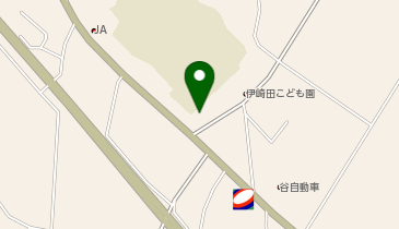 伊崎田地区公民館の地図画像