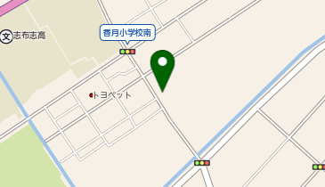 香月地区公民館の地図画像