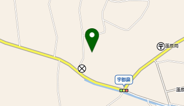 川西地区公民館の地図画像