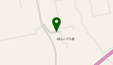 通山こども園の地図画像