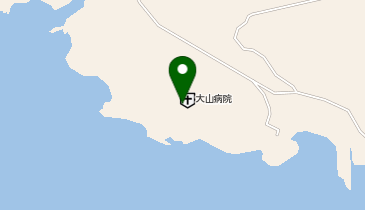 大山病院の地図画像
