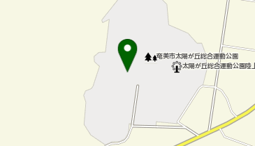 太陽が丘体育館の地図画像