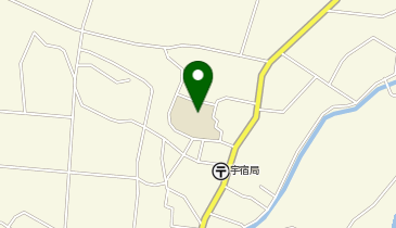 宇宿小学校の地図画像
