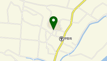 宇宿生活館の地図画像