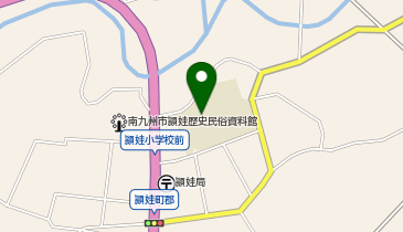 頴娃小学校の地図画像