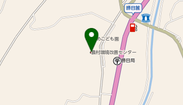 勝目地区公民館の地図画像