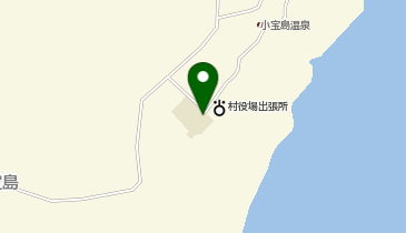 小宝島小中学校の地図画像